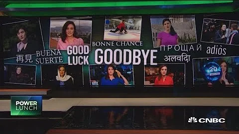 CNBC says goodbye and good luck to Michelle Caruso...