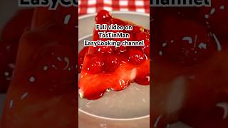 Toaster Oven Cherry Cheesecake
