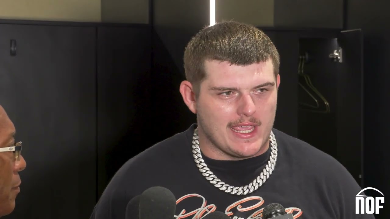 John Ridgeway III on finishing strong and blocked field goal