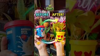 Easy DIY Emoji Planter / Creative Plastic Bottle