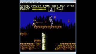 (CV3 Hack) Castlevania III Gold Edition - Block 3 (Bad River)