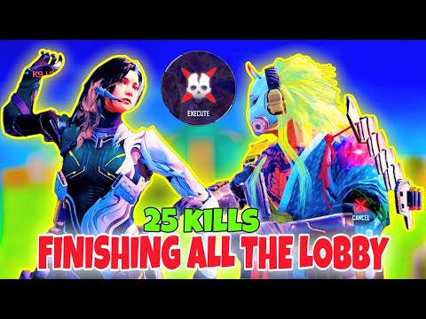 FINISHING ALL LOBBY with NEW FINISHER (25 KILLS) COD MOBILE