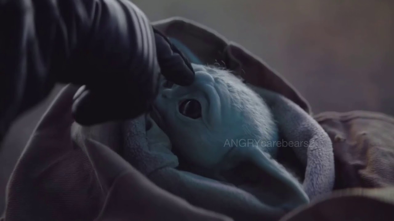 Baby Yoda gets punched for no real reason YouTube
