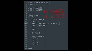 Working with Arrays in LC-3 Assembly