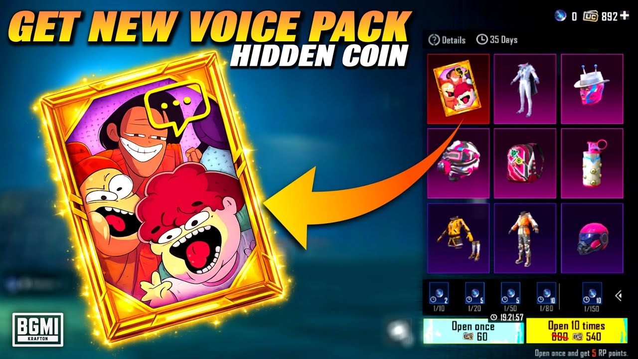 Not Your Type Hindi Special Voice Pack Kese Le | Not Your Type Crate Opening in BGMI