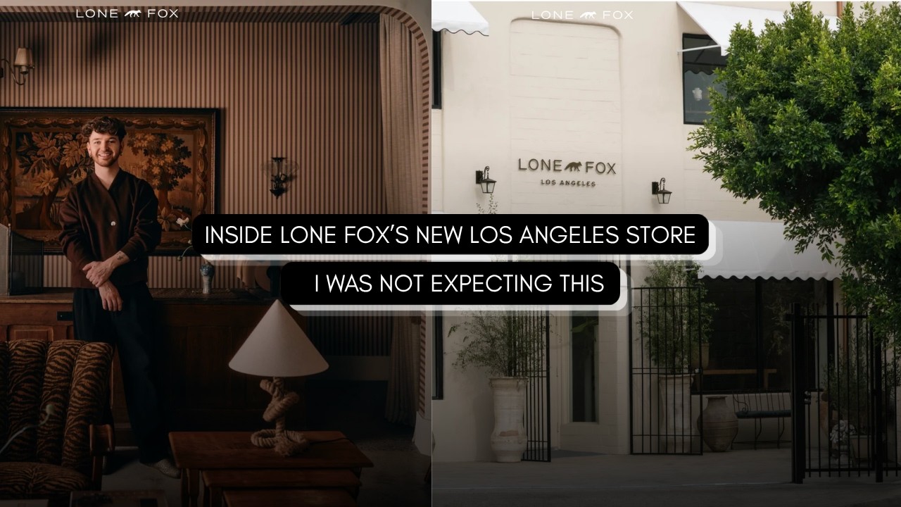 Inside Lone Fox’s New Los Angeles Store | Vintage Home Decor Tour - YouTube