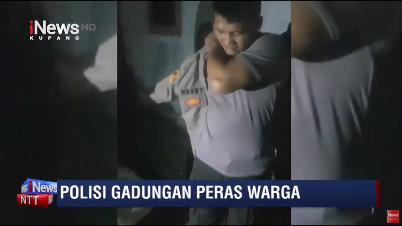 iNews NTT - Peras Warga Jutaan Rupiah, Polisi Gadungan Ditangkap Bersama Kekasihnya