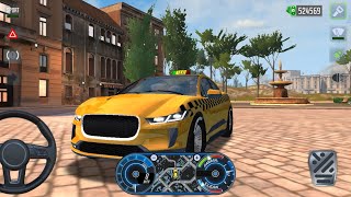 Jaguar XE | Rome 🌆 New Taxi Simulator 2026 - Taxi Driving Game - Real Taxi Driver 3D - iOS Gameplay