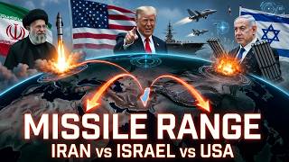 Iran vs Israel vs USA: Real Distance, Missile Range & War Routes Explained on Map