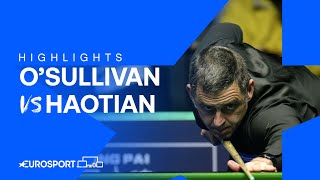 Rampant Ronnie sees off Lyu Haotian in Yushan 🚀 | 2024 World Open Highlights
