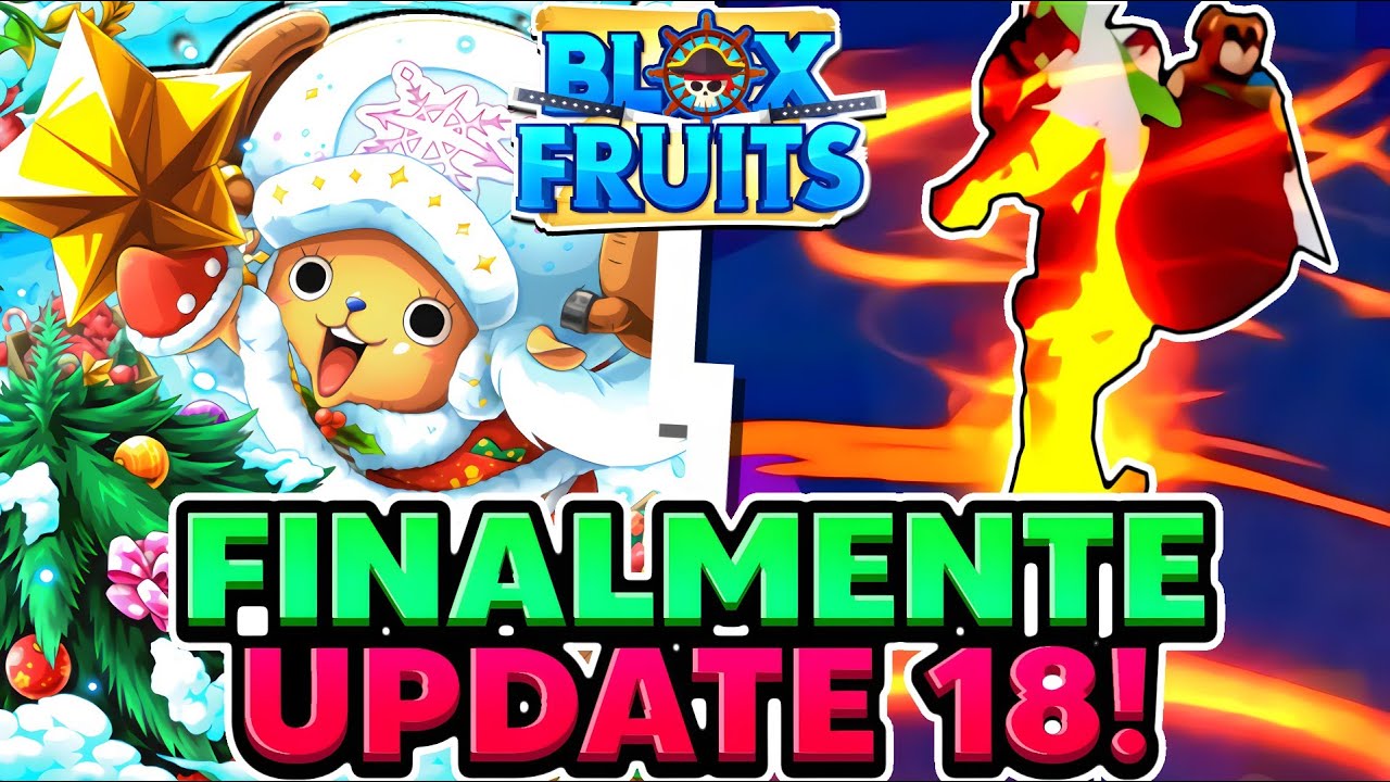 FINALMENTE A NOVA ATUALIZAÇÃO DO BLOX FRUITS! 