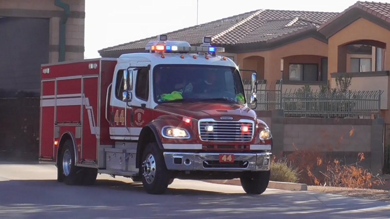 Phoenix Fire Dept Heavy Tender 44 Responding YouTube