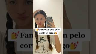 famosas Con Pelo Corto Vs Largo 
