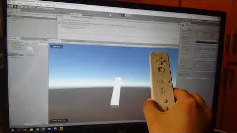 motion controller using wiimote gyroscope in Unity