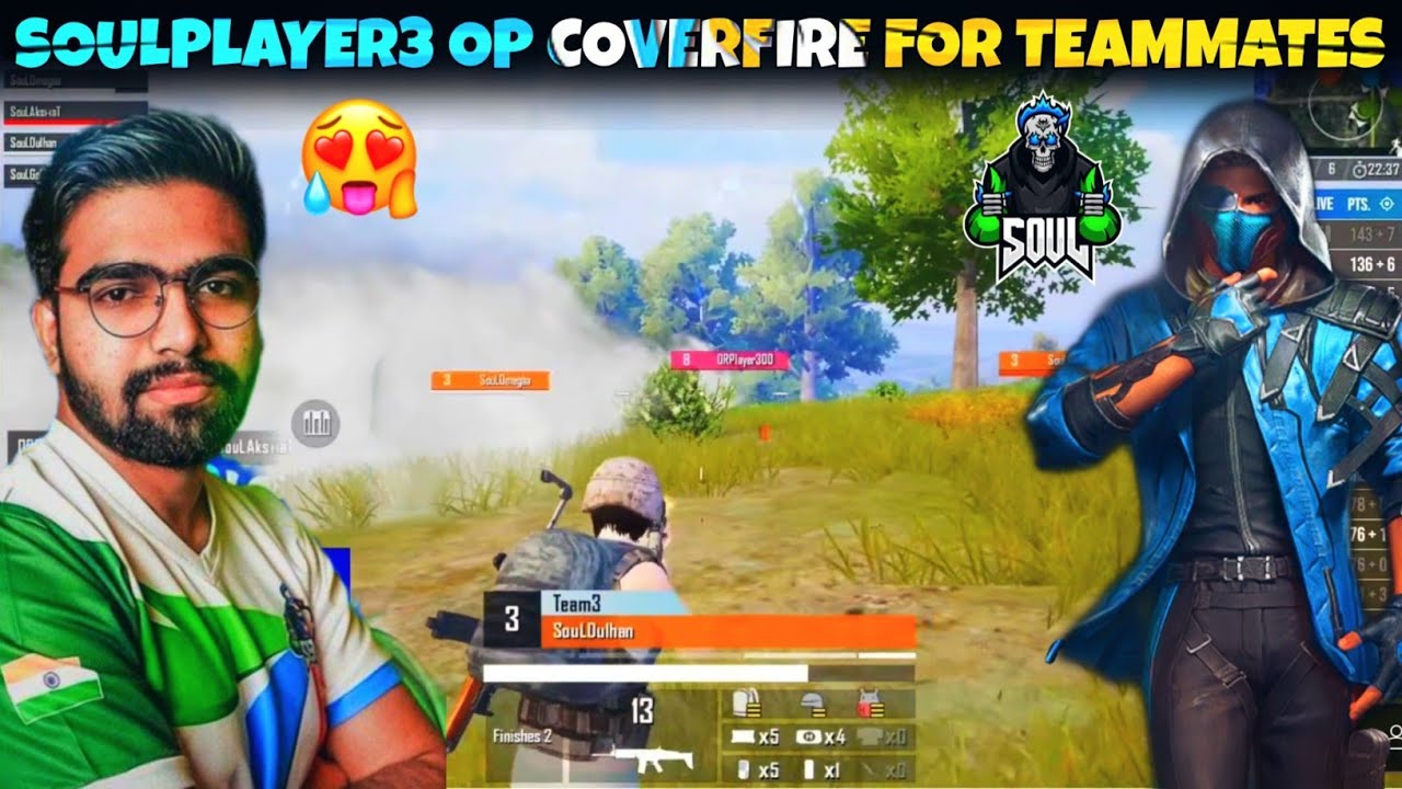 SOUL OP 13 KILLS CHICKEN DINNER🚀 | SOULPLAYER3 OP COVERFIRE | PANDAHIGHLIGHTER
