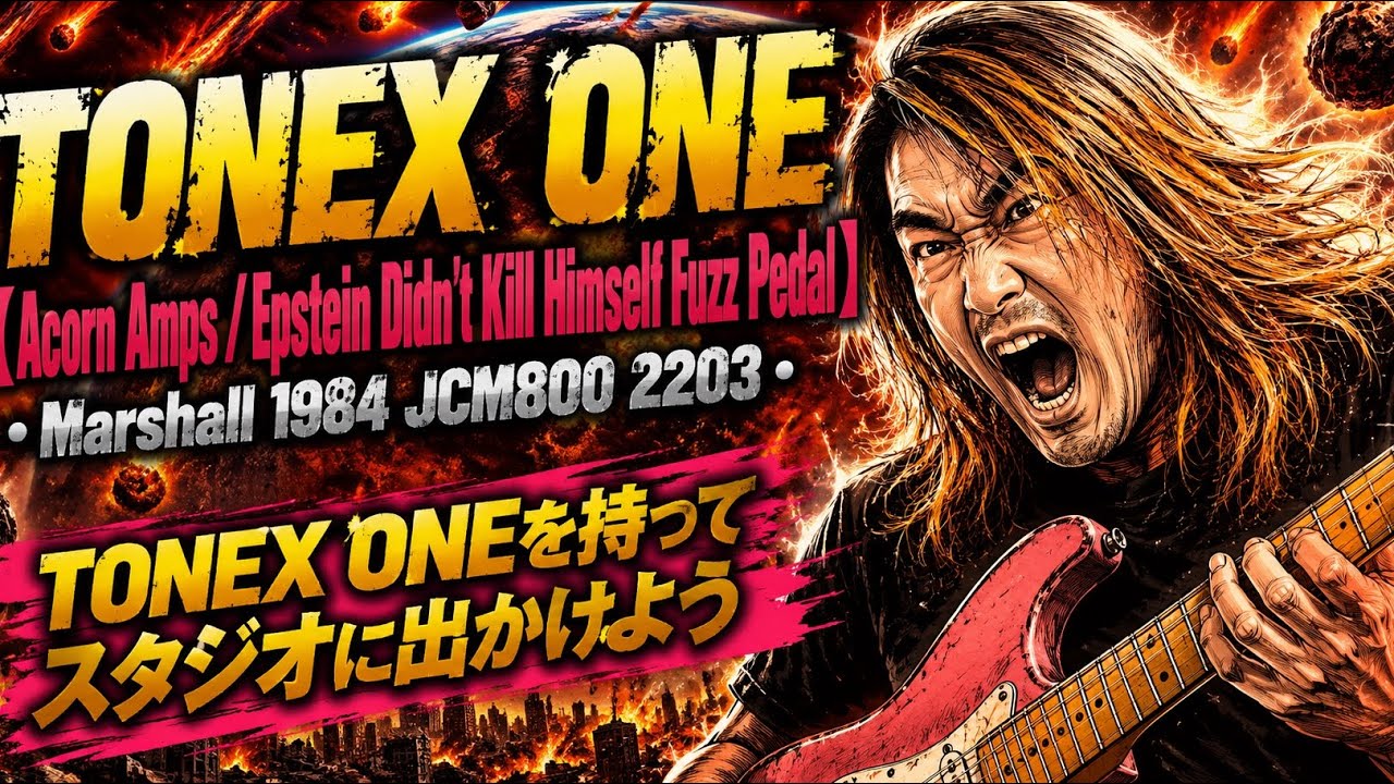 TONEX ONE【Acorn Amps / Epstein Didn’t Kill Himself Fuzz Pedal】・Marshall 1984 JCM800 2203