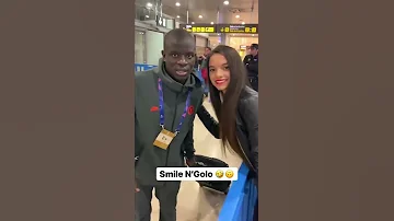 Ngolo Kante And His New Girlfriend 