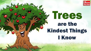 Trees are the kindest things i know | Class 8 | English | Marathi Medium | Maharashtra Board