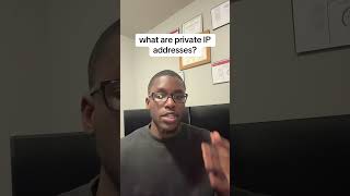 What are private IP addresses?