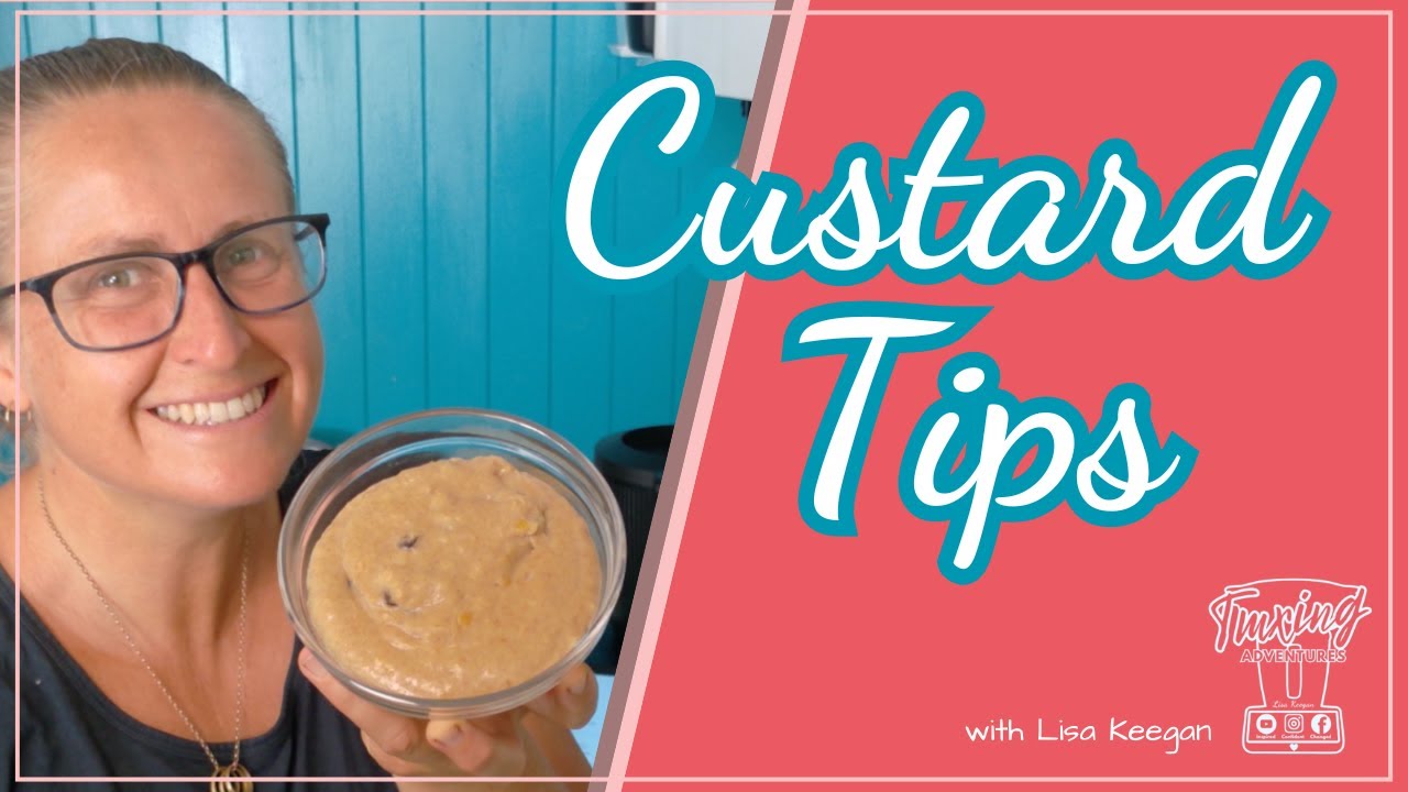 Making Custard is so simple with the Thermomix | Come learn my tips