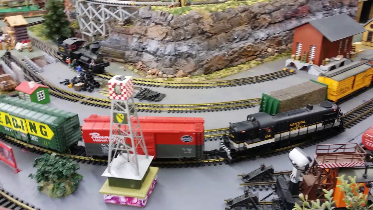 Model Trains in Crossville, Tennessee YouTube