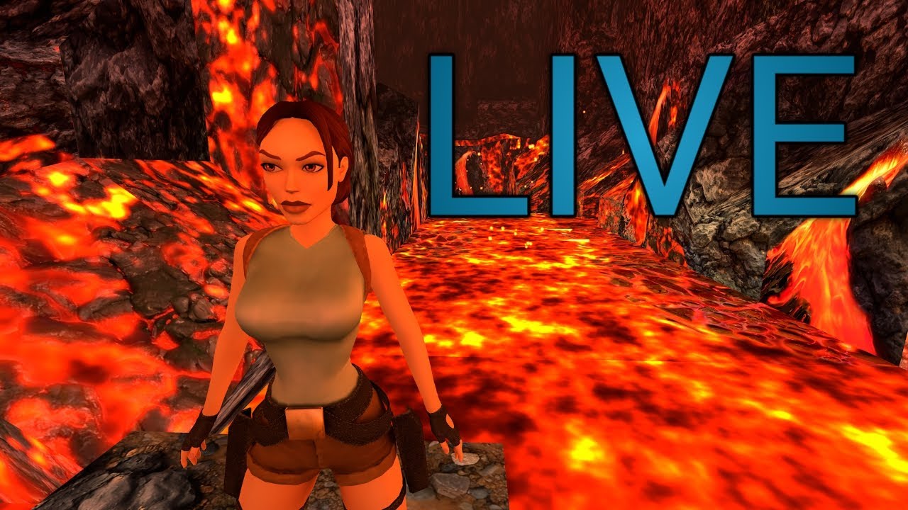 Tomb Raider 1 Remastered Great Pyramid Live Gameplay.