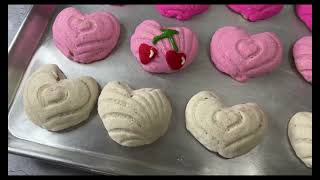 Easy Heart Conchas Recipe | Pan Dulce, Conchas Mexicanas