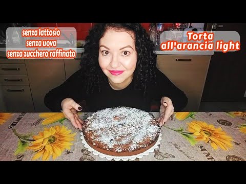 Torta all'arancia light