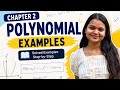 Class 10th chapter 2 Polynomials || All Examples Solutions ##class10 #maths #Polynomial #cbse 