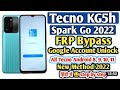 Tecno go 2022,frp by unlock tool one click 👍