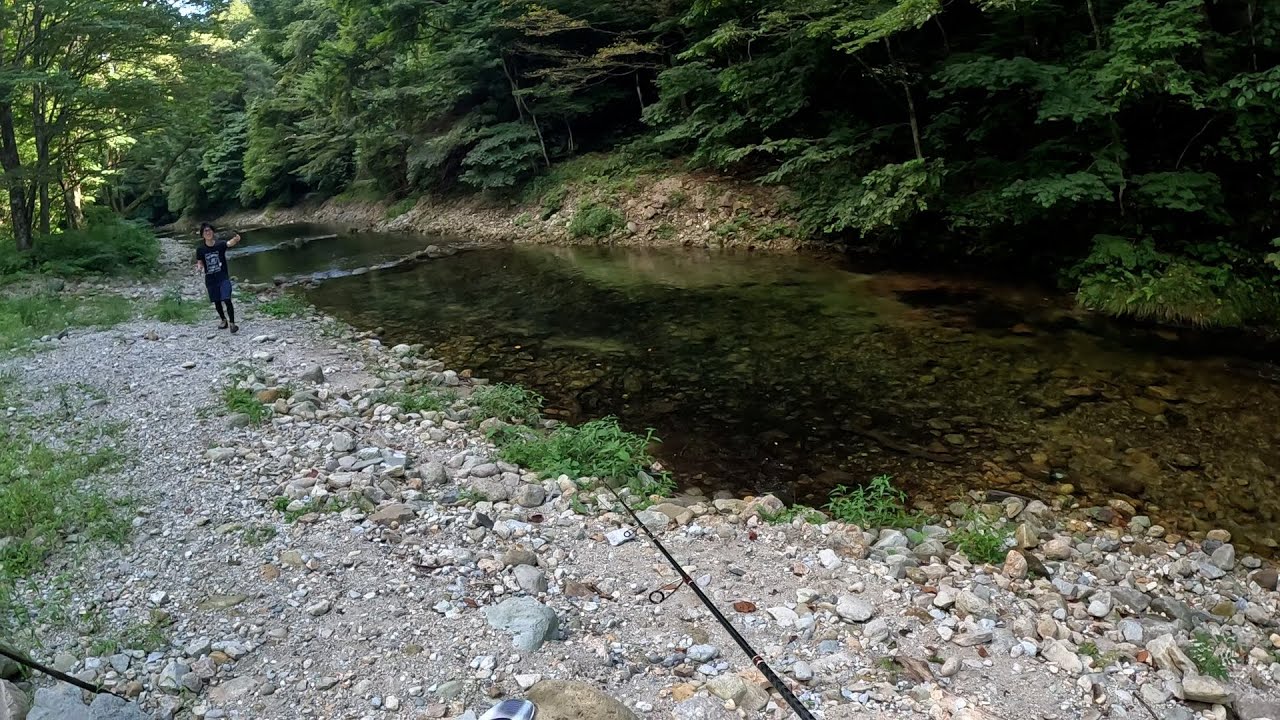 渓流管理釣り場という練習に神の場所がある