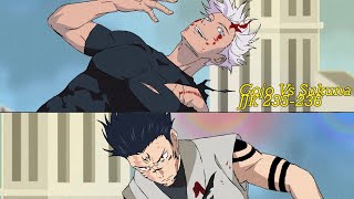 Gojo Vs Sukuna Animation (JJK 235236)  4K [Stick Nodes]