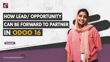 How Lead/opportunity Can Be Forward to Partner in Odoo 16 CRM | Odoo 16 Functional Tutorials