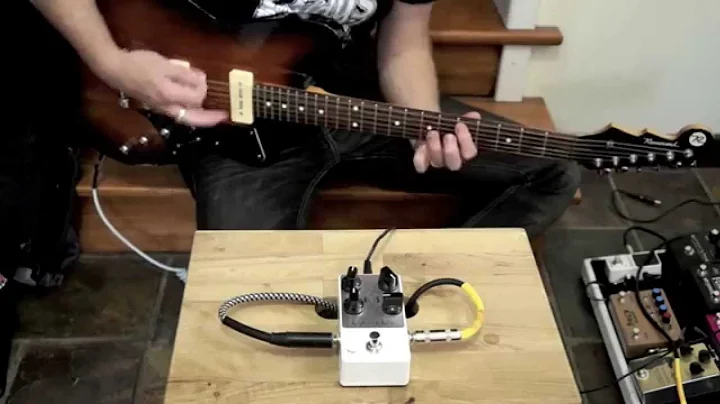 Anarchy Audio Fuzzdriver muff/fuzz guitar pedal demo