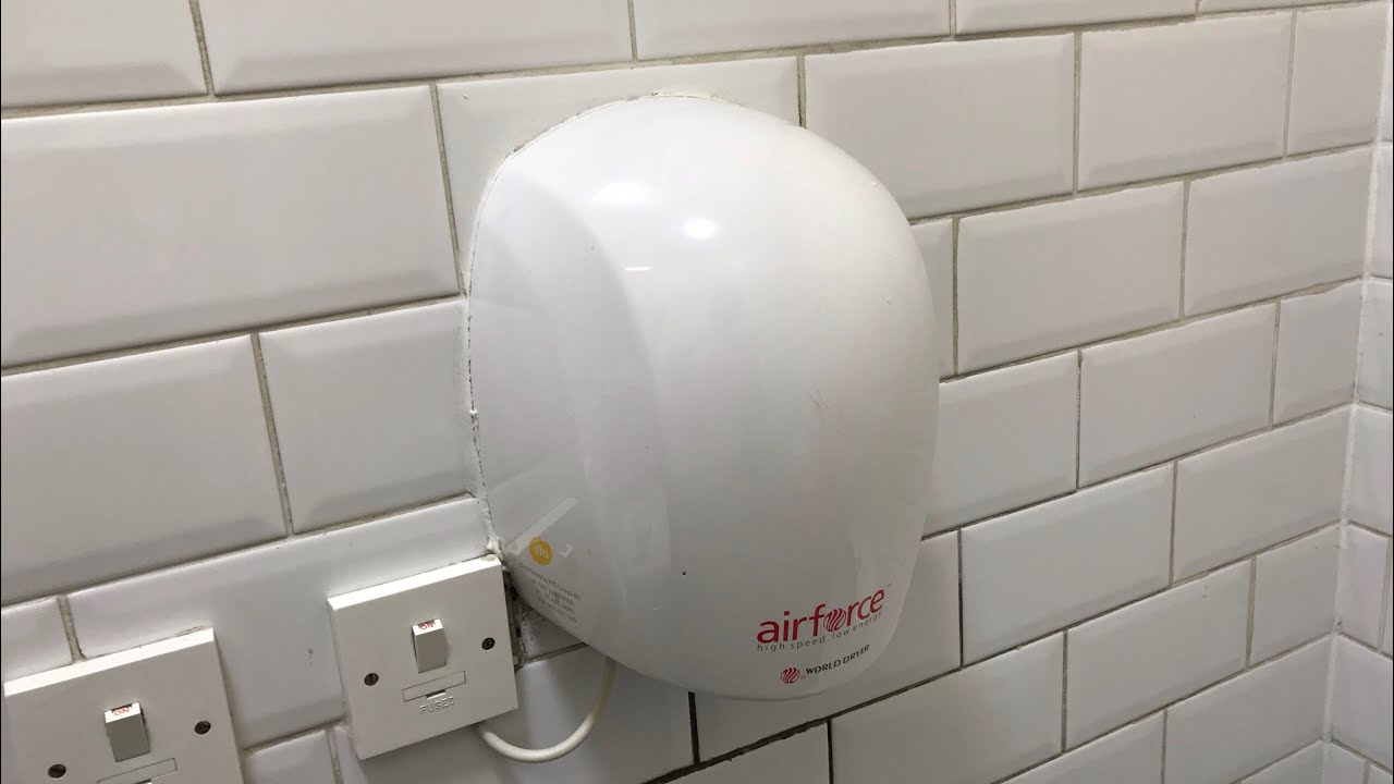 PHS World Dryer Airforce at Waterstones Orchard Square Sheffield 🚻 YouTube