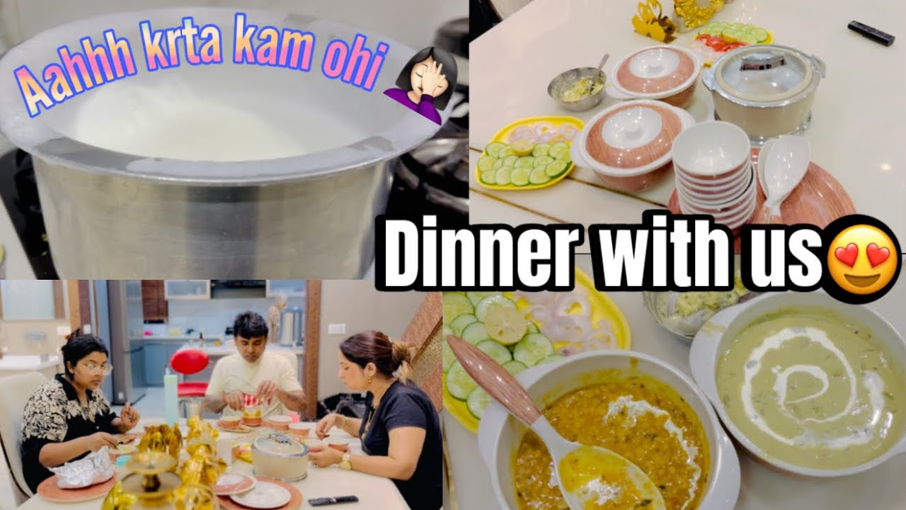 Family Dinner Time | Ankhila Family | Vlog No 12