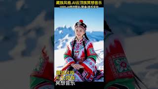 S1.🎵 V6 .00 |  西藏风格.AI云顶族冥想音乐 | 2025藏风音乐 Tibetan Folk Songs | 高原天籟之聲 | Healing & Relax Music