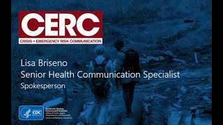 CDC’s CERC: Spokesperson