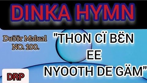 Thon ci ben ee nyooth de gam