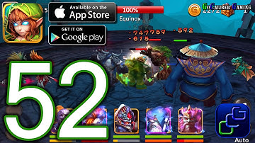 Heroes and Titans 3D Battle Arena iOS Walkthrough - Part 52 - Chapter 10: Shamblehills (ELITE)