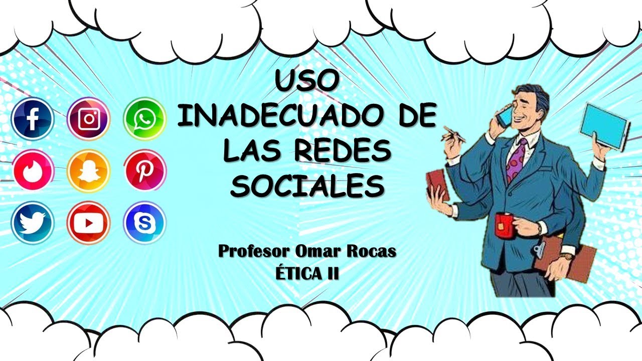 Uso inadecuado de las redes sociales. - YouTube