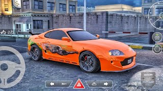 Real car parking 2 - Supra Turbo from Fast and Furious Car Driving - Car Games Android Gameplay screenshot 4