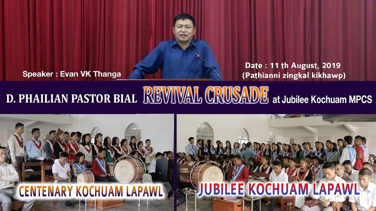 EVAN VK THANGA at Jubilee Kochuam MPCS (PATHIANNI ZINGKAL)