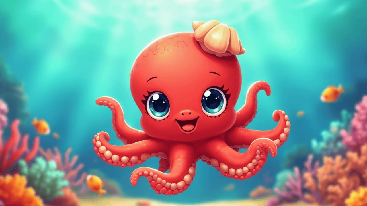 Ahtapotun Macerası – Eğitici Çocuk Şarkısı (2–6 Yaş) - 20 DK