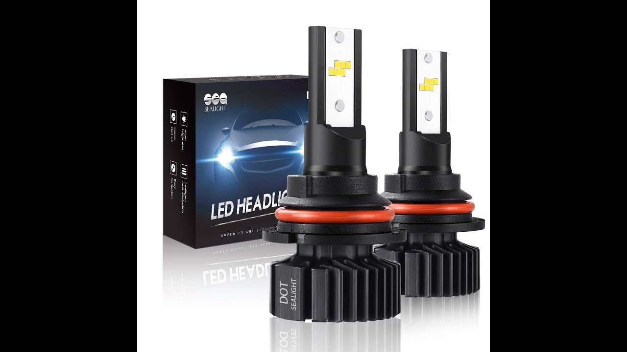 How to Install 9004 LED Headlight Bulbs - SEALIGHT S1 Series - YouTube