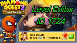 Diamond Quest 2 Level Editor ID 1724 screenshot 3