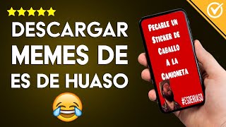 Cómo Descargar Memes y Stickers Graciosos de Es de Huaso en Android para Compartir por WhatsApp screenshot 5