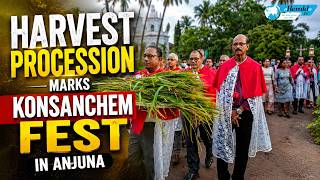 Download lagu Anjuna parishioners mark Konsanchem Fest with harvest procession