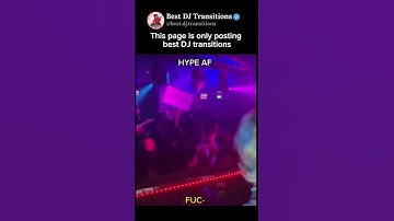 🎧This page is only posting best DJ transitions ! 🎧