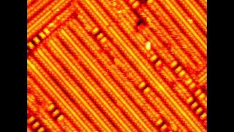 STM Multi-frame scan (time-series) - non-rigid aligned